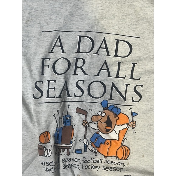 "A Dad For All Seasons" tee (Screen Stars Best) - Picture 3 of 4